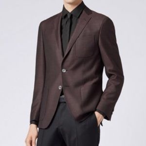 NEW- Extra slim 100% virgin wool jacket